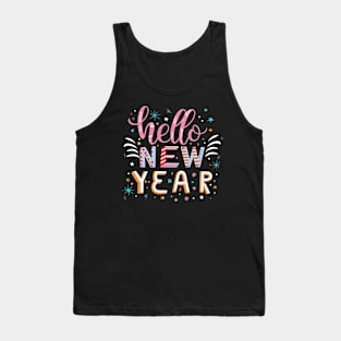 Hello New Year Tank Top